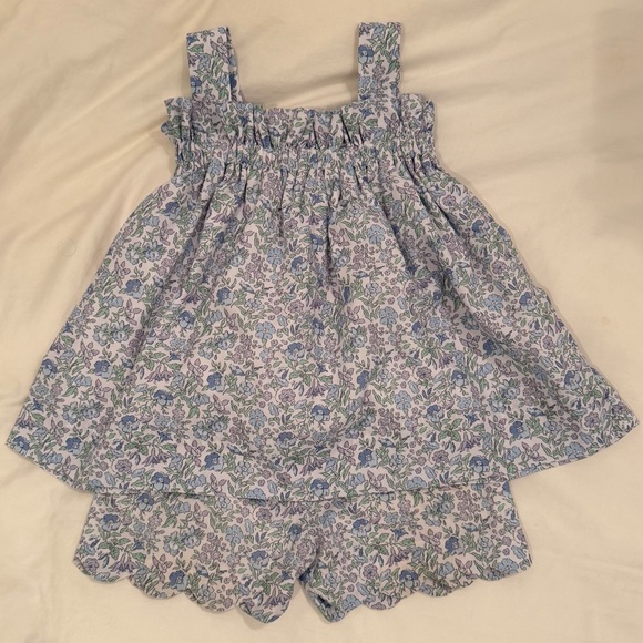 Cecil And Lou Other - Floral Kids Matching Set